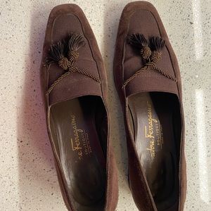 Ferragamo Boutique Suede Shoes